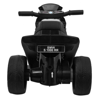 Motor BMW S1000 RR Mini na akumulator dla dzieci Czarny + 3 koła + Dźwięki + LED